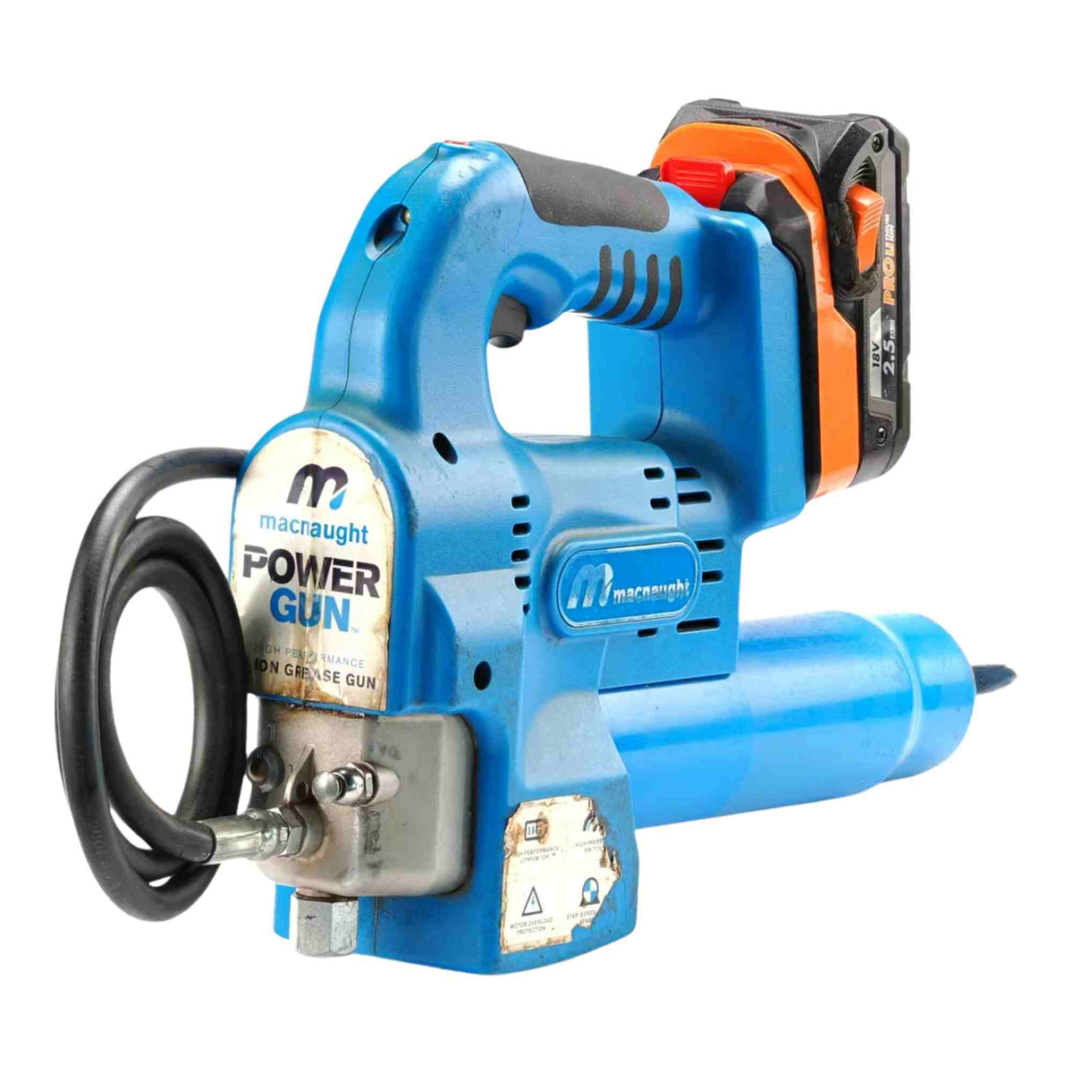 RIDGID 18V auf MacNaught 18V Akkuadapter (Pumpe, Fettpresse)