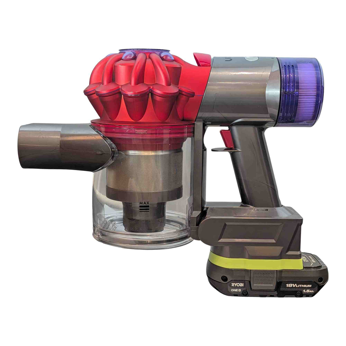 Ryobi 18V ONE+ auf Dyson V7 Akkuadapter