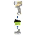 Ryobi 18V ONE+ auf DeWalt 12V MAX Akkuadapter