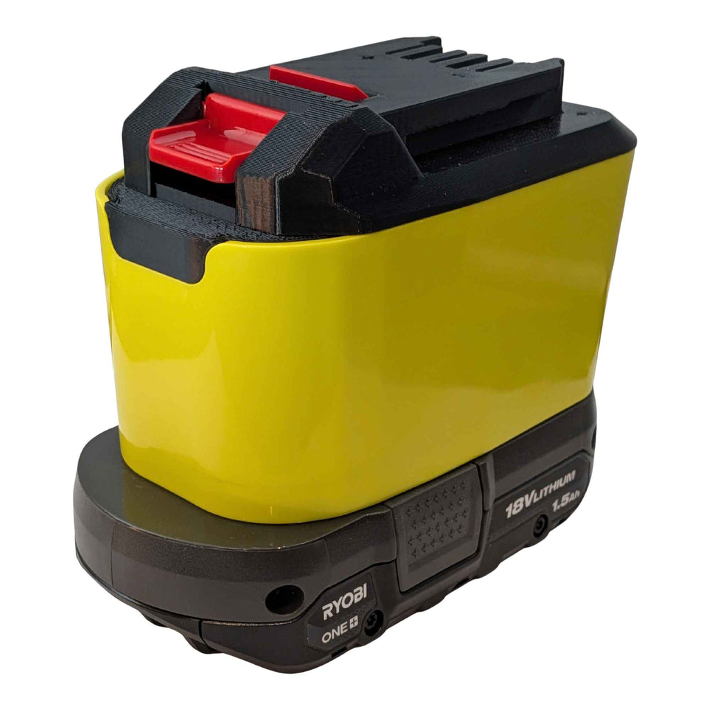 Ryobi 18V ONE+ auf Evolution 18V EXT Akkuadapter