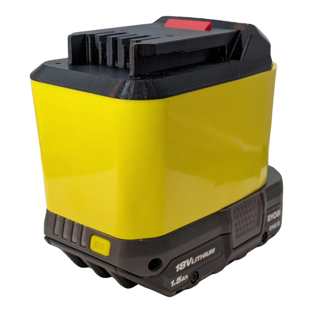 Ryobi 18V ONE+ auf Evolution 18V EXT Akkuadapter