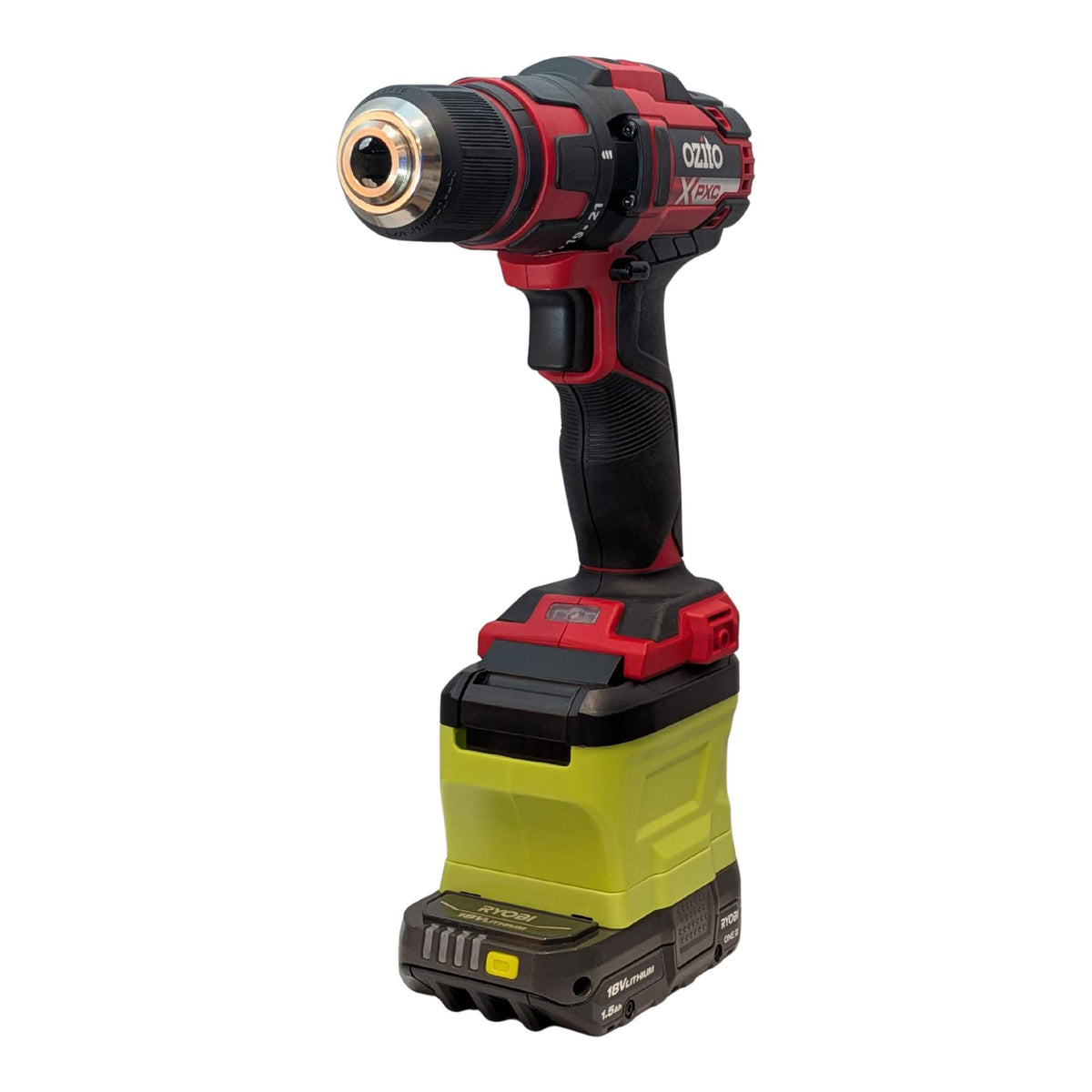 Ryobi 18V ONE+ auf Ozito 18V PXC Akkuadapter