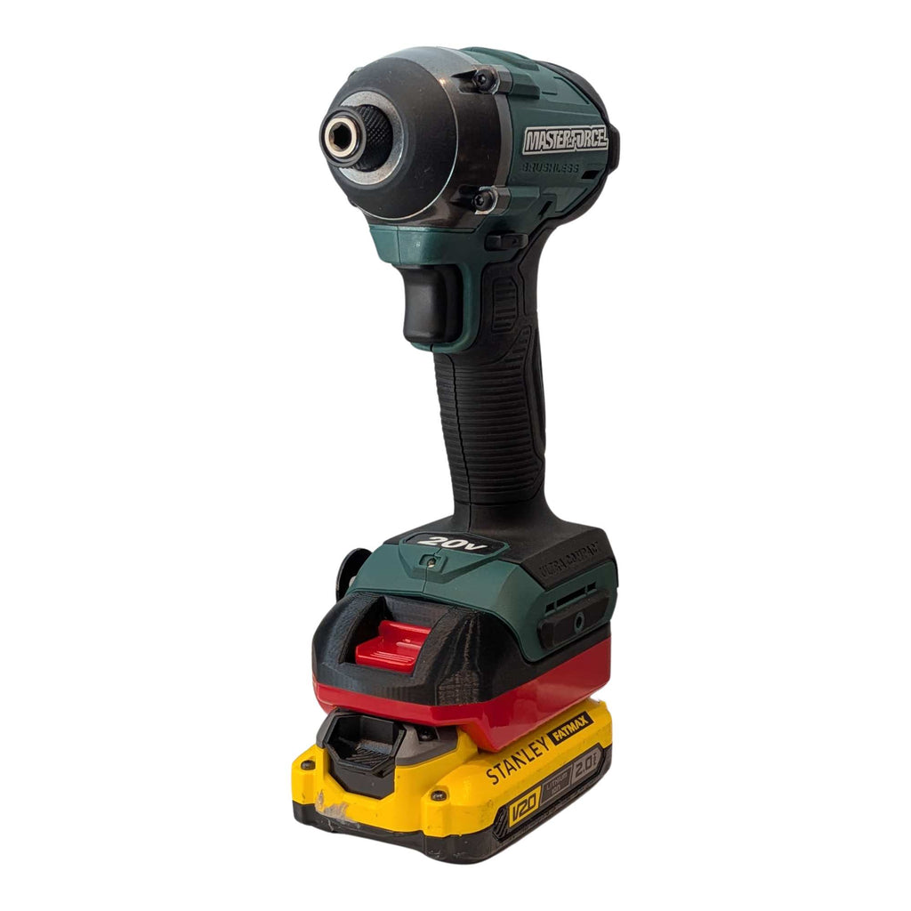 Stanley FATMAX V20 auf Masterforce 20V Akkuadapter