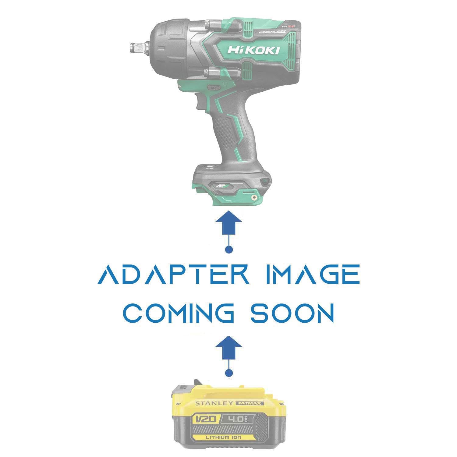 Stanley V20 auf Hikoki 18V Akkuadapter
