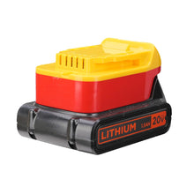 Lade das Bild in den Galerie-Viewer, Black and Decker 20V to DeWalt 20V Battery Adapter
