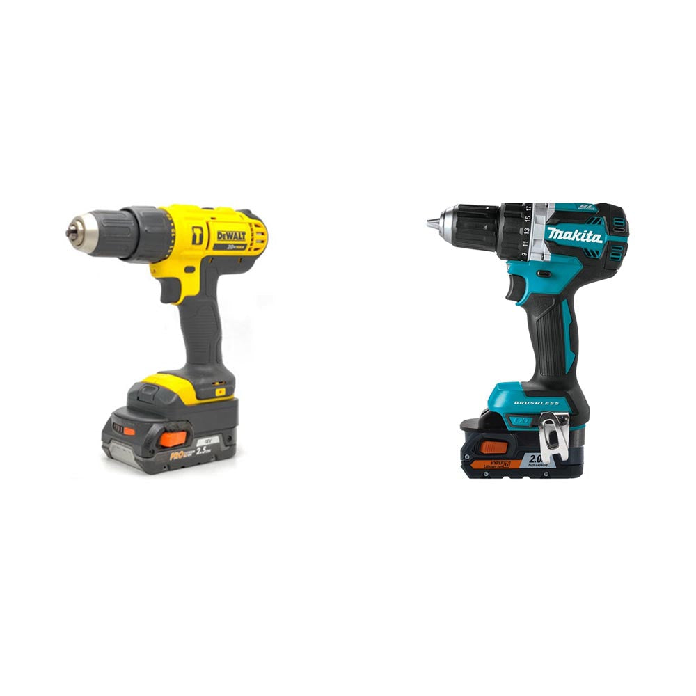 [Bundle] AEG 18V auf DeWalt und Makita