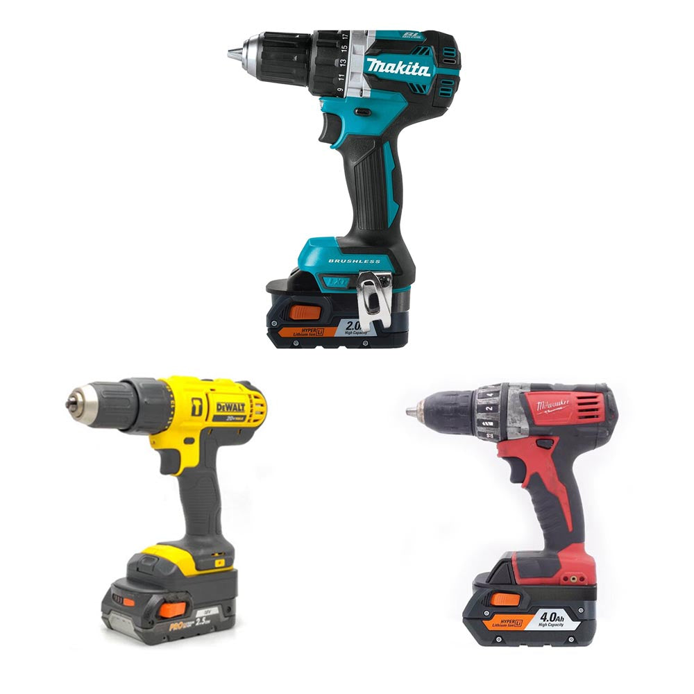 [Bundle] RIDGID 18V auf DeWalt, Makita und Milwaukee