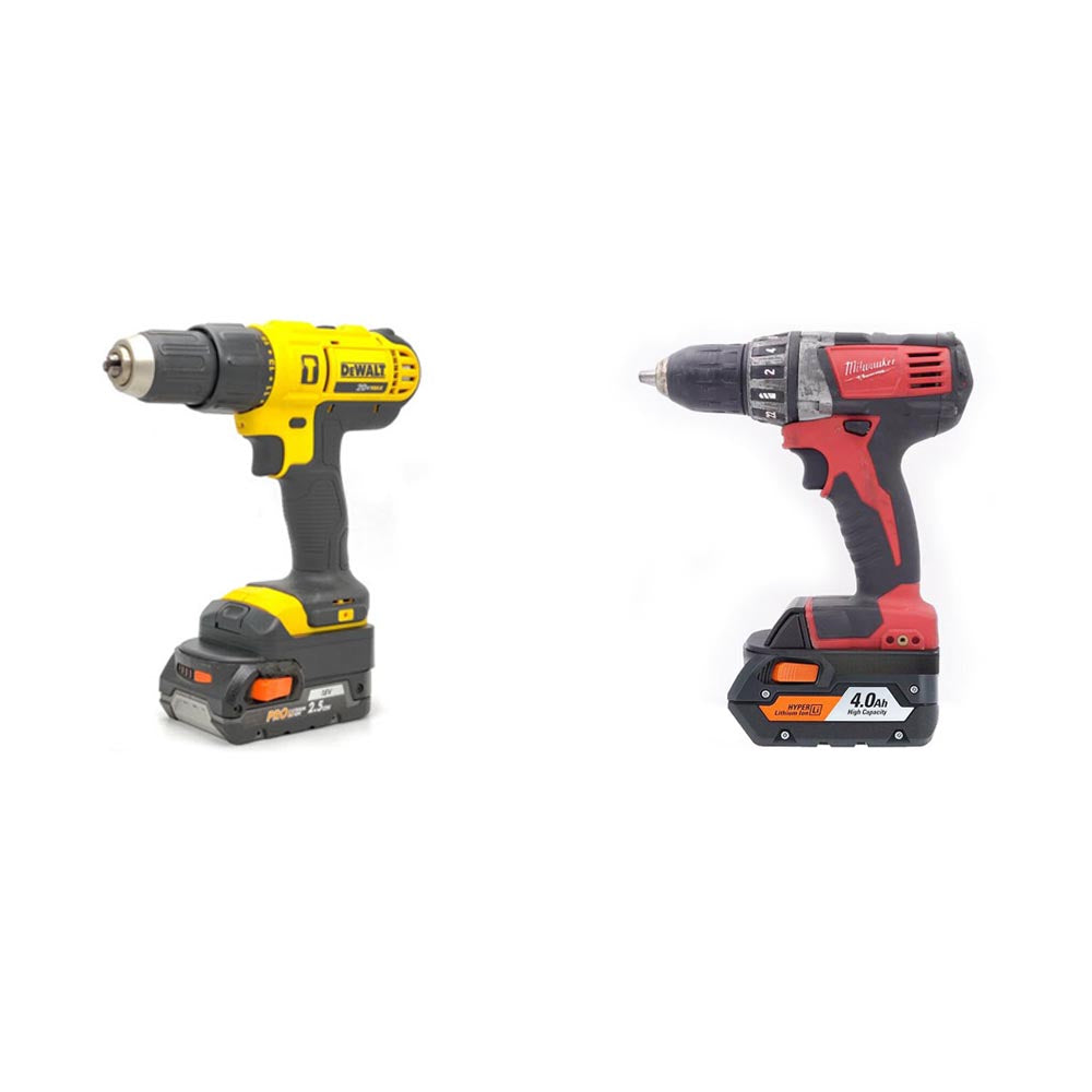 [Bundle] RIDGID 18V auf DeWalt und Milwaukee