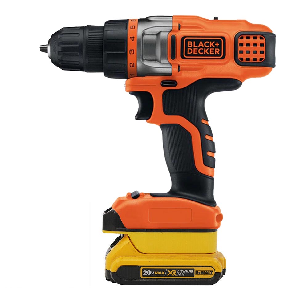 DeWalt 20V MAX auf Black and Decker 20V Akkuadapter