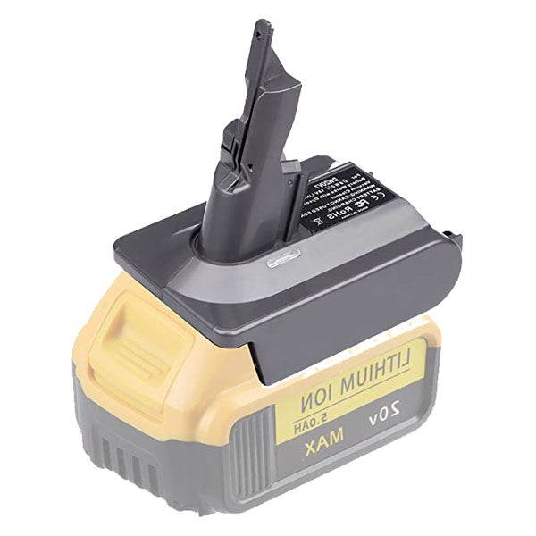 DeWalt 20V MAX auf Dyson V7 Akkuadapter