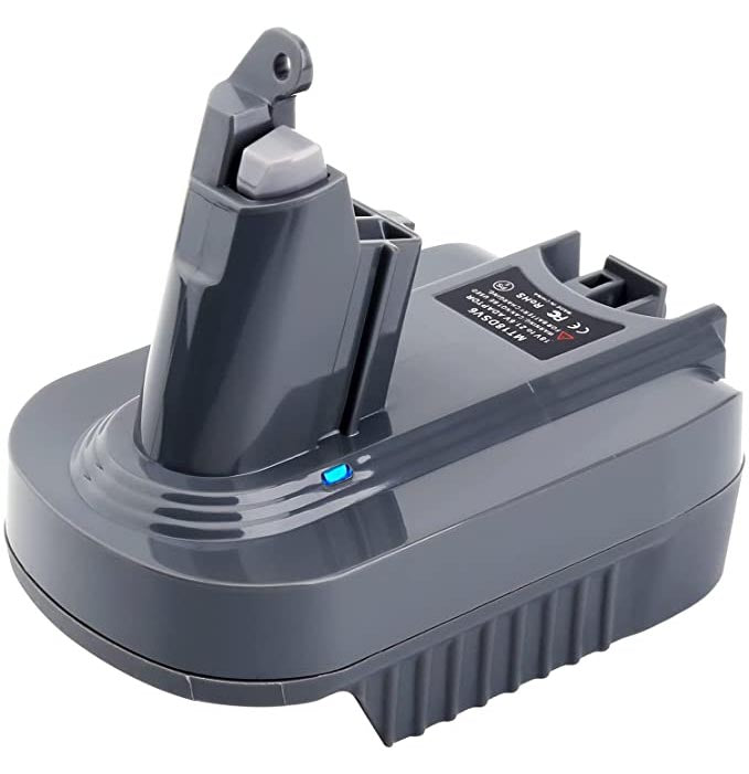 Milwaukee M18 auf Dyson V6 Akkuadapter