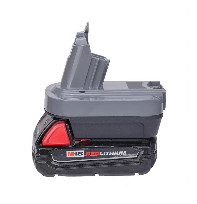 Milwaukee M18 auf Dyson V6 Akkuadapter