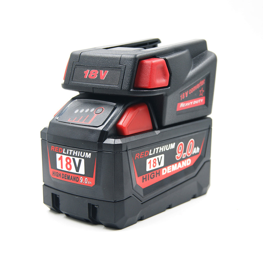 Milwaukee 18V auf Milwaukee V18 Akkuadapter
