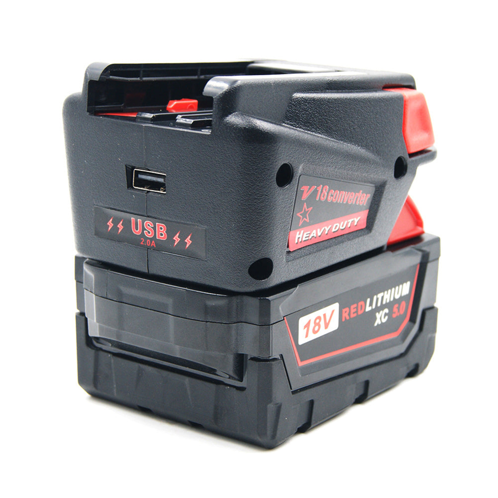 Milwaukee 18V auf Milwaukee V18 Akkuadapter