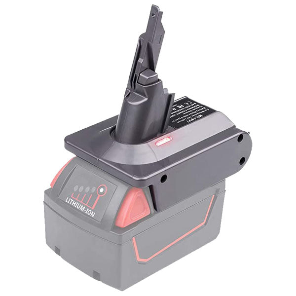 Milwaukee M18 auf Dyson V7 Akkuadapter